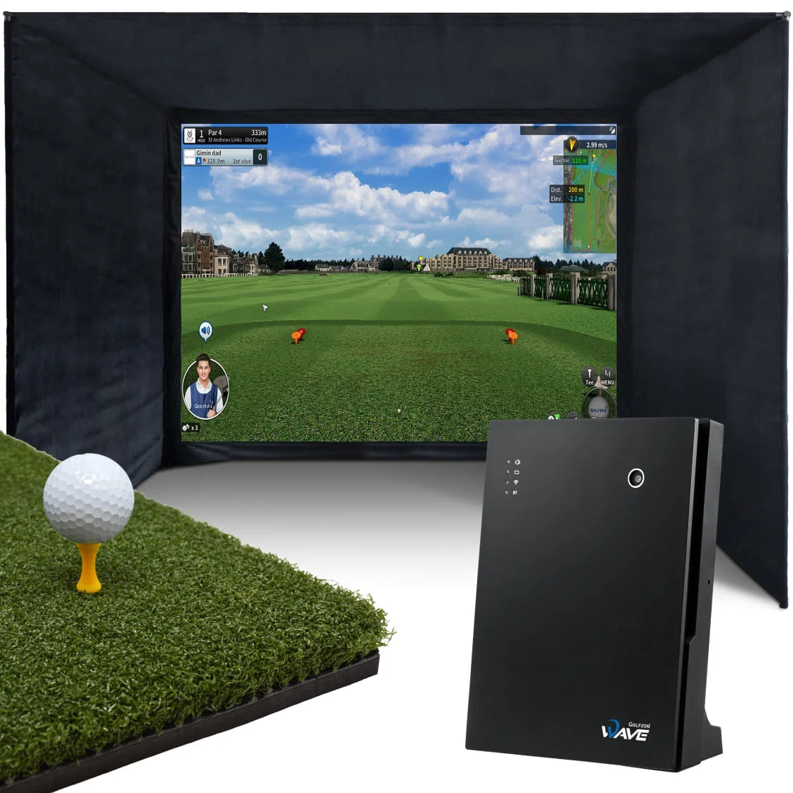 Golfzon WAVE Home Simulator Bundle