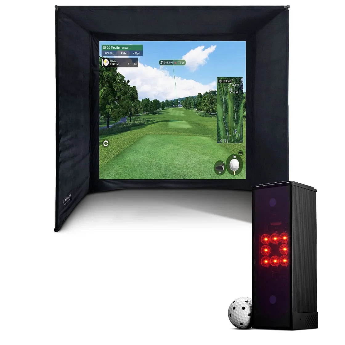 Square Golf Home Simulator Bundle