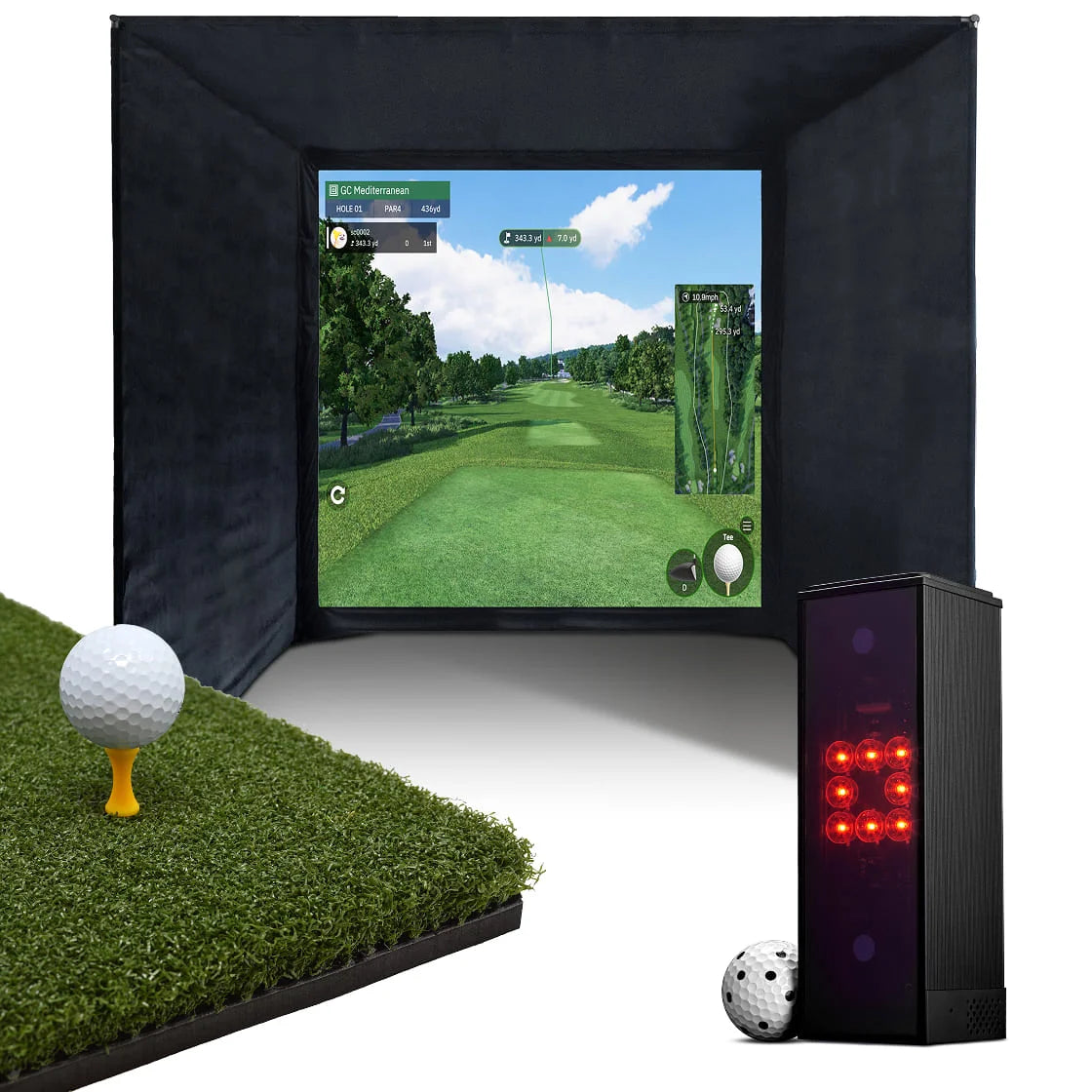 Square Golf Home Simulator Bundle