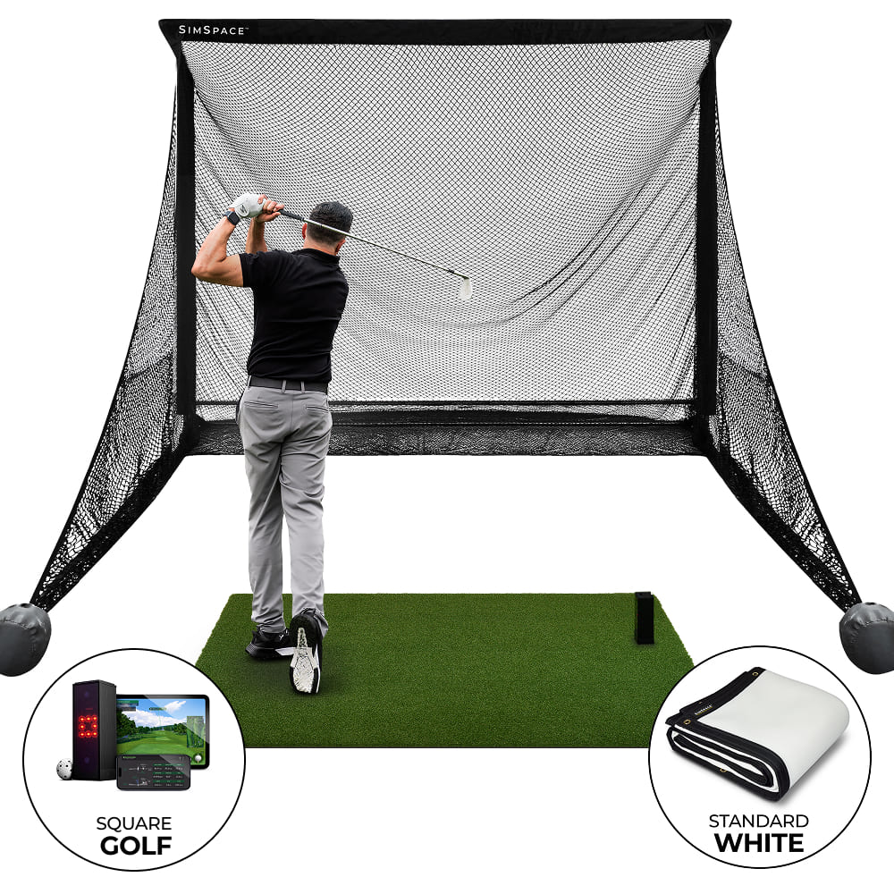 Square Golf Practice Net Bundle