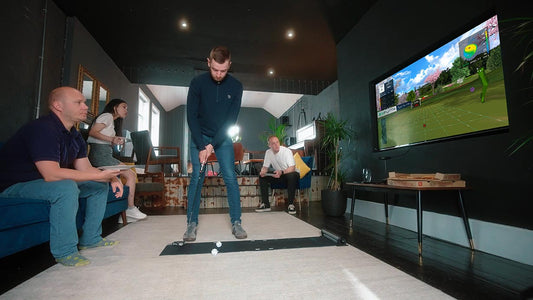 How does putting work on a golf simulator?