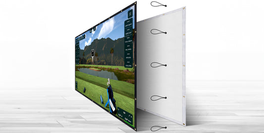 How Tight Should a Golf Impact Screen Be? Avoiding Bounce Back in a Custom Setup