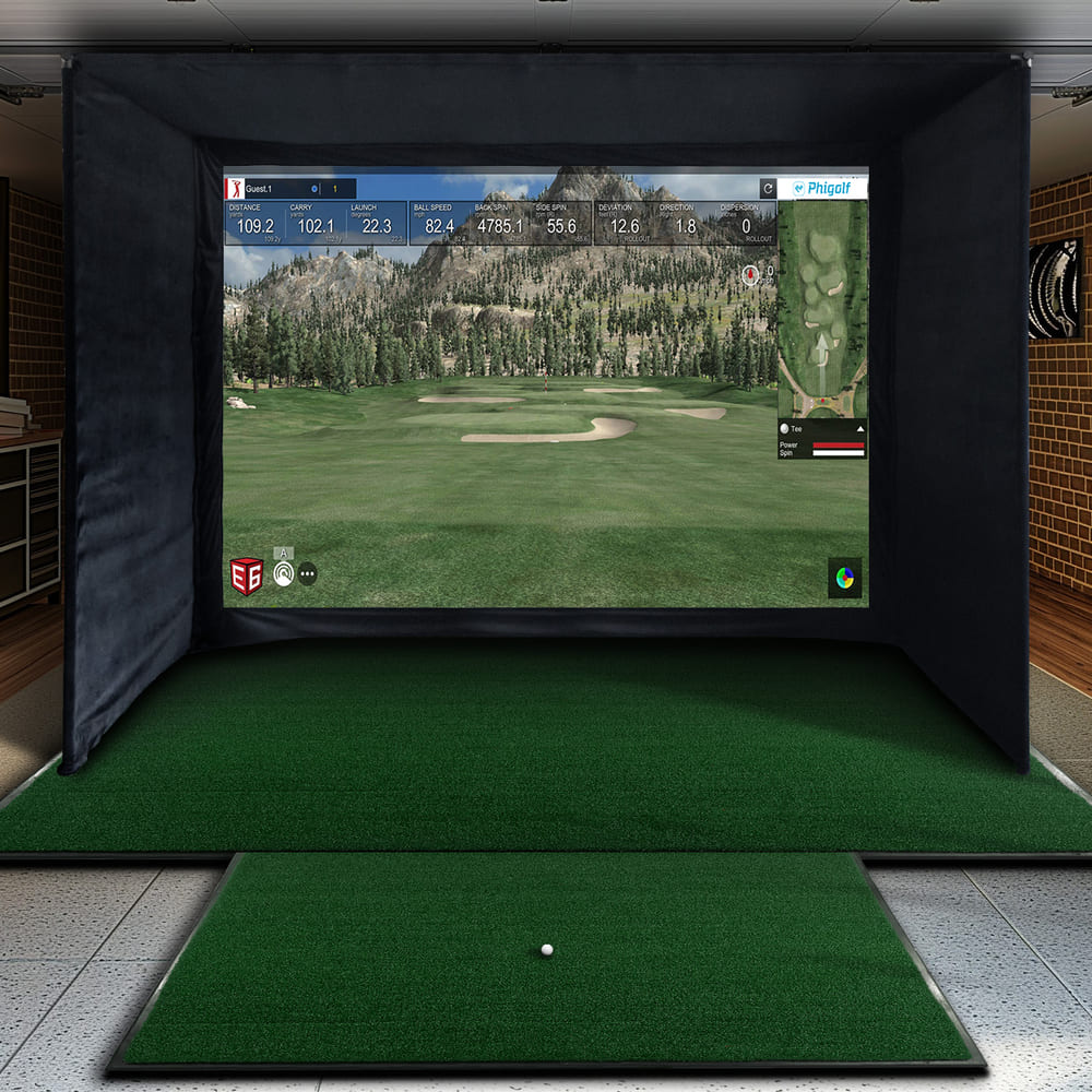 Golf Simulator Enclosures for Home | SimSpace Golf