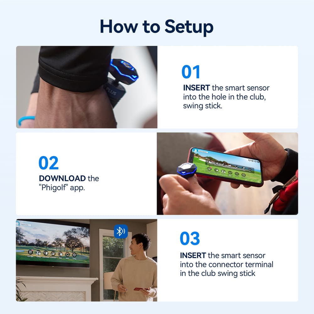 SimSpace Golf - Phigolf 2 Flex Mobile & Home Simulator