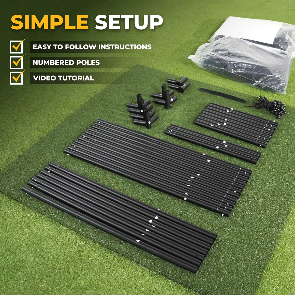 Flightscope Simulator Dimensions FlightScope Mevo+ Simulator Bundle – SimSpace Golf
