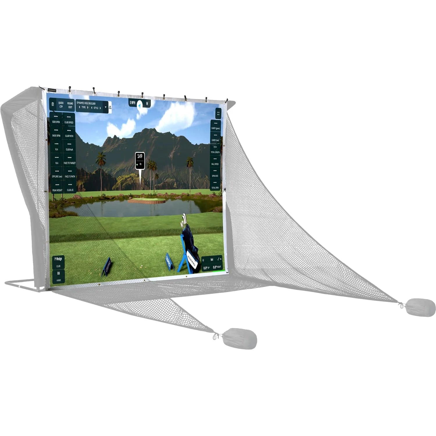 1 10ft Driving Net Impact Screen Hero