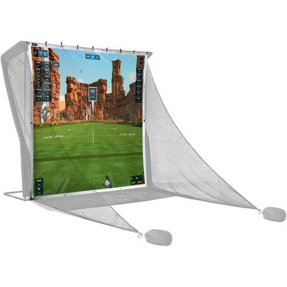 SimSpace Driving Net Impact Screen + 20 Bungee Cords