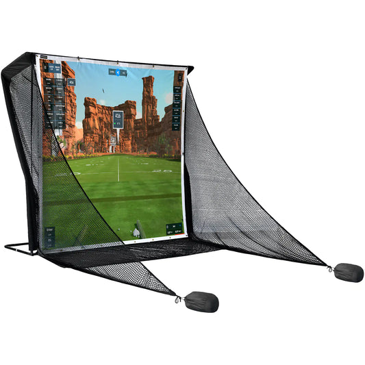 SimSpace Deluxe Practice Net + Impact Screen