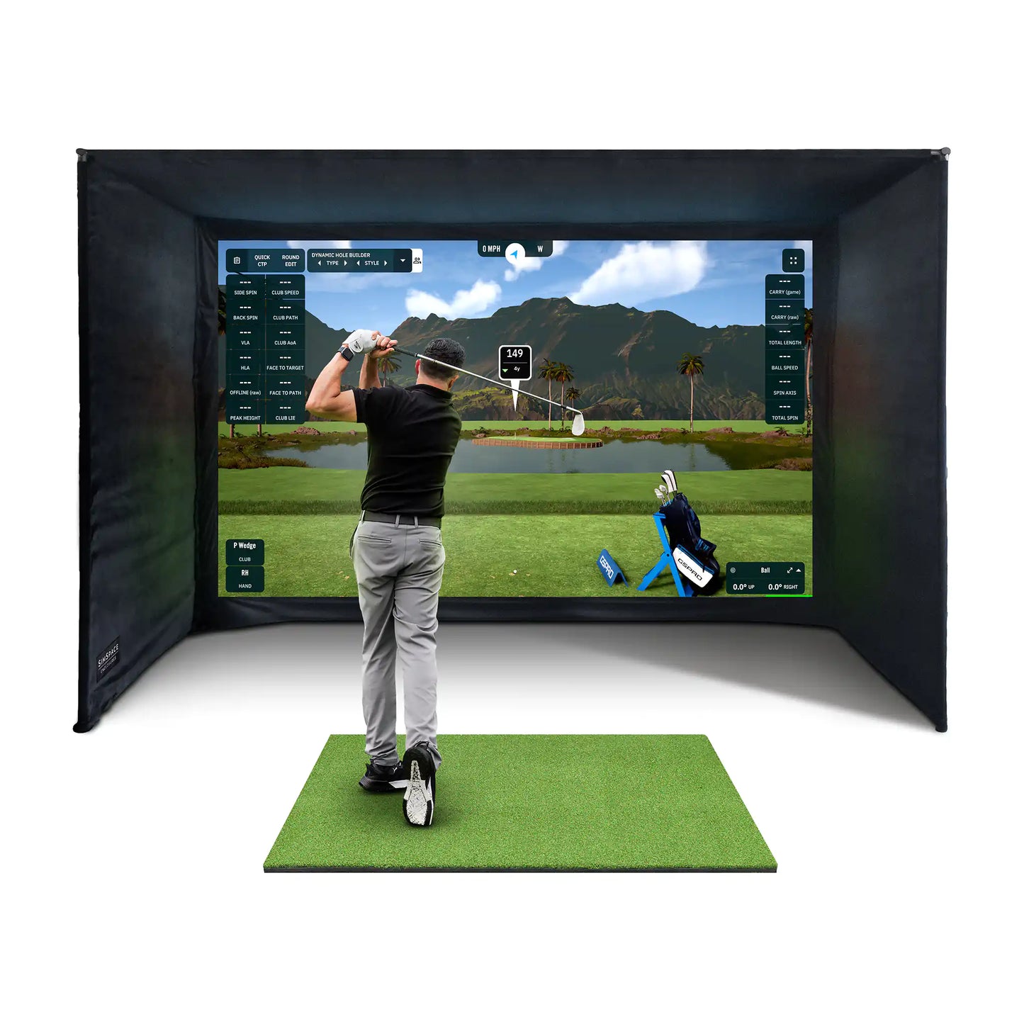 SimSpace Golf Enclosure (6 Sizes)