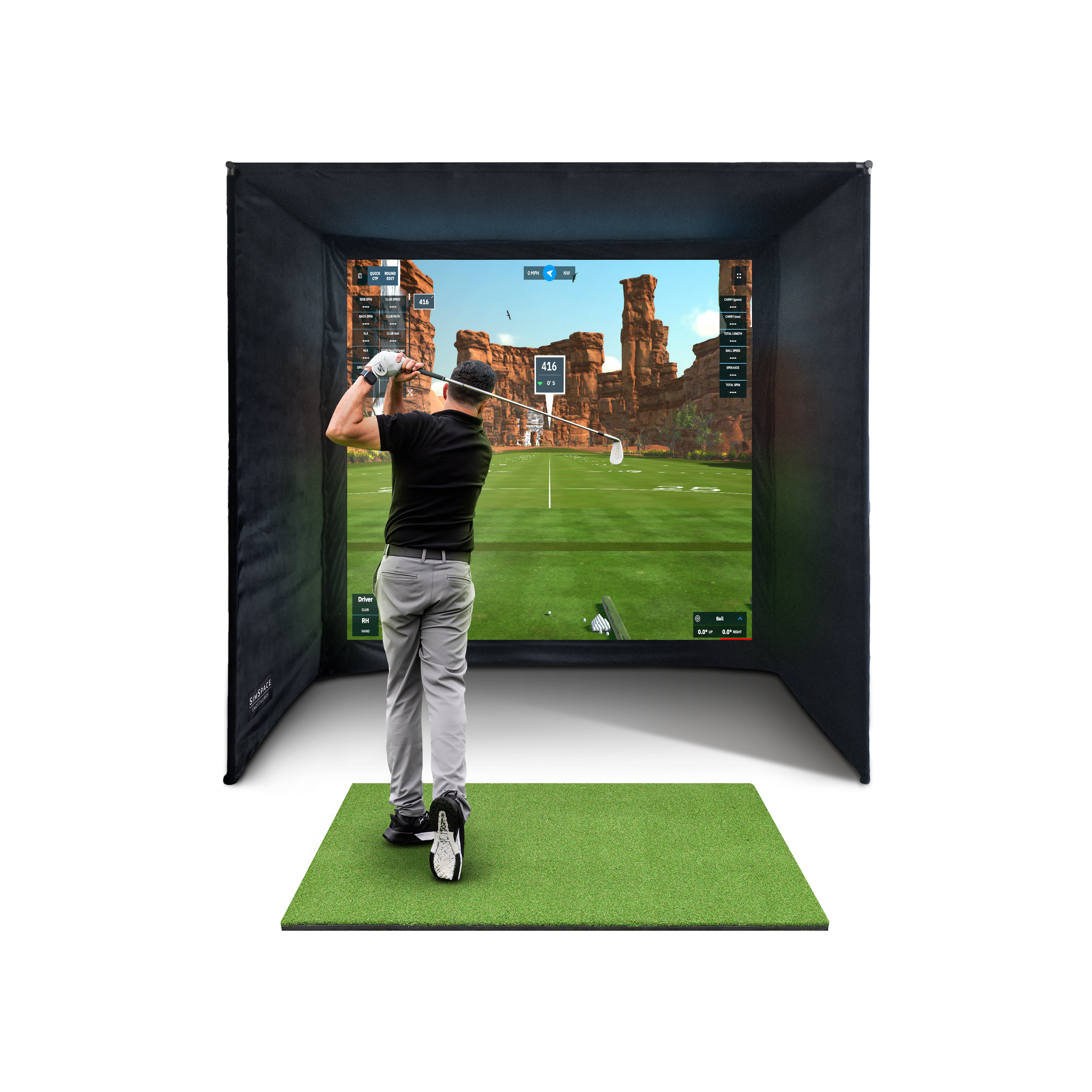 SwingLogic SLX Hybrid Mini – SimSpace Golf