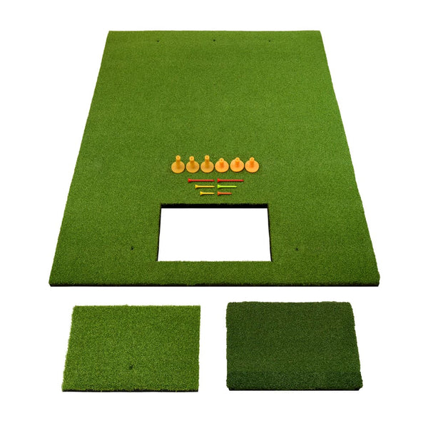 Standard Slim Switchable Hitting Mat 1.5m x 1.2m (4' 11" x 3' 11")