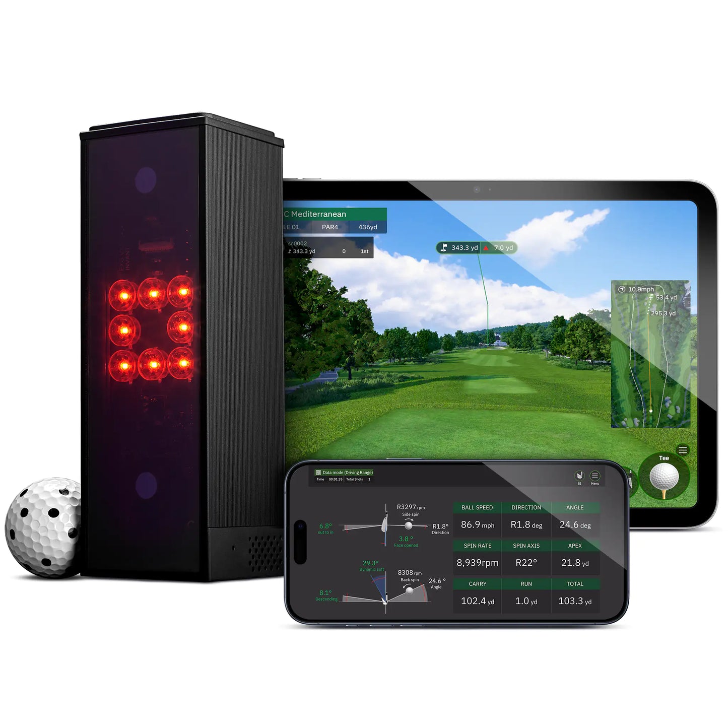 Square Golf Launch Monitor