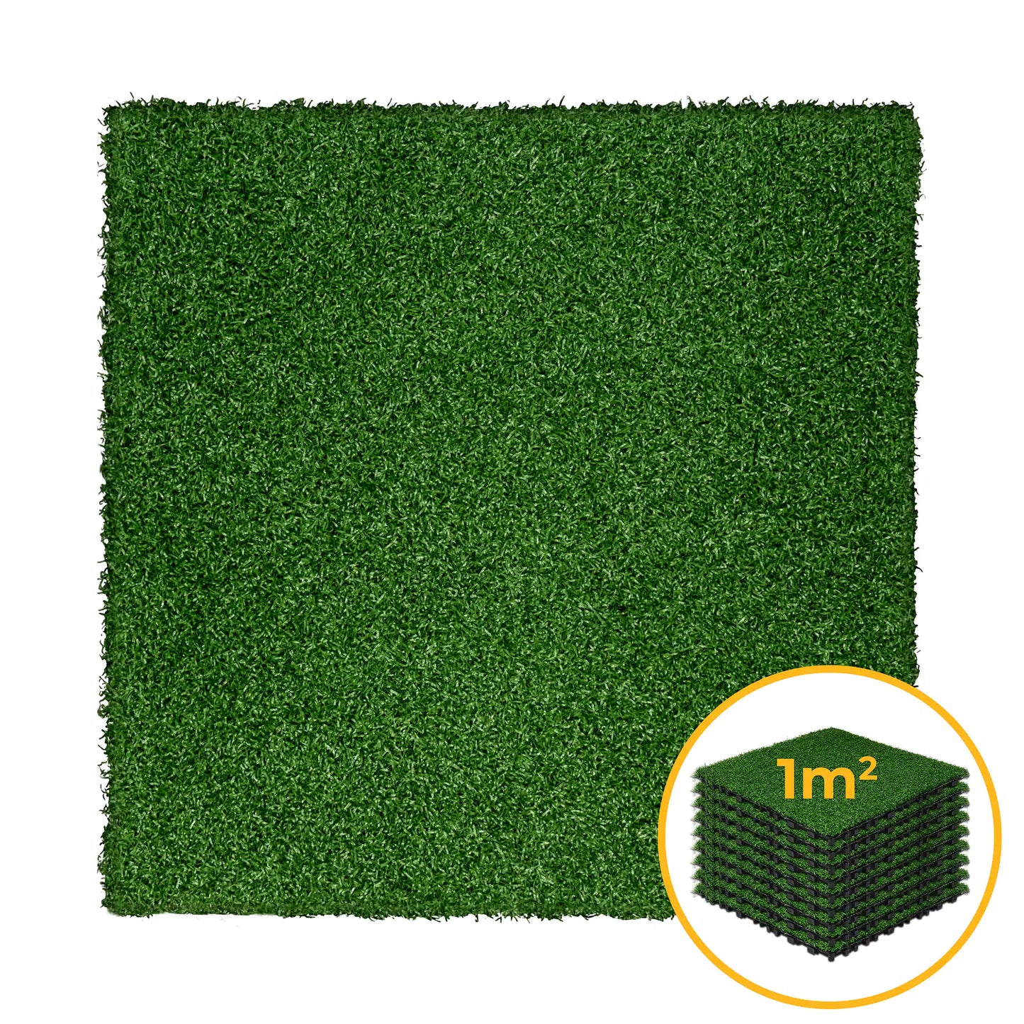 Square Turf Tiles Pack (1m²)