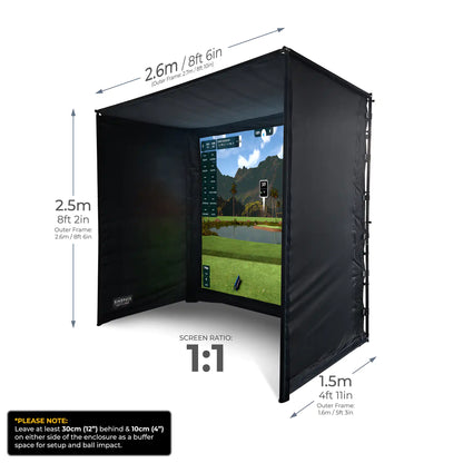 SimSpace Pro Golf Enclosures