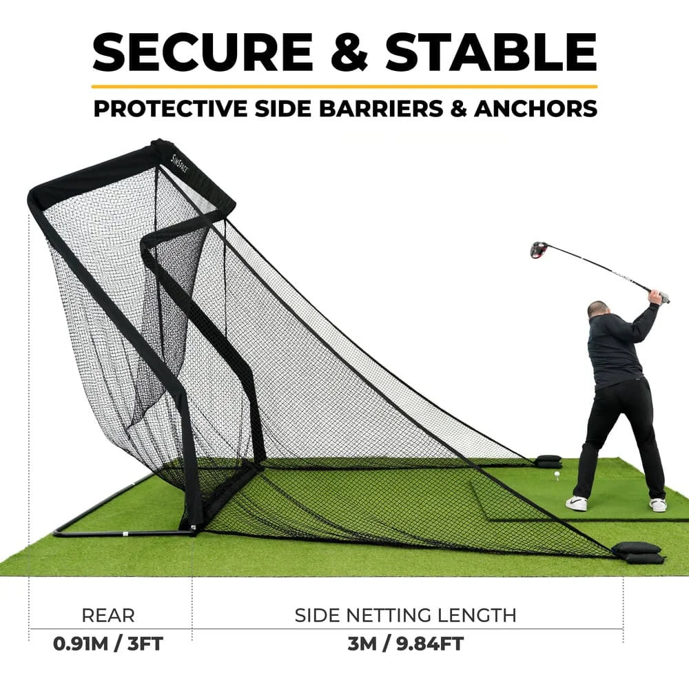 Golfnet Square Square Golf Practice Net Bundle - SimSpace Golf