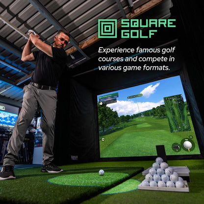 Square Golf Moniteur de lancement