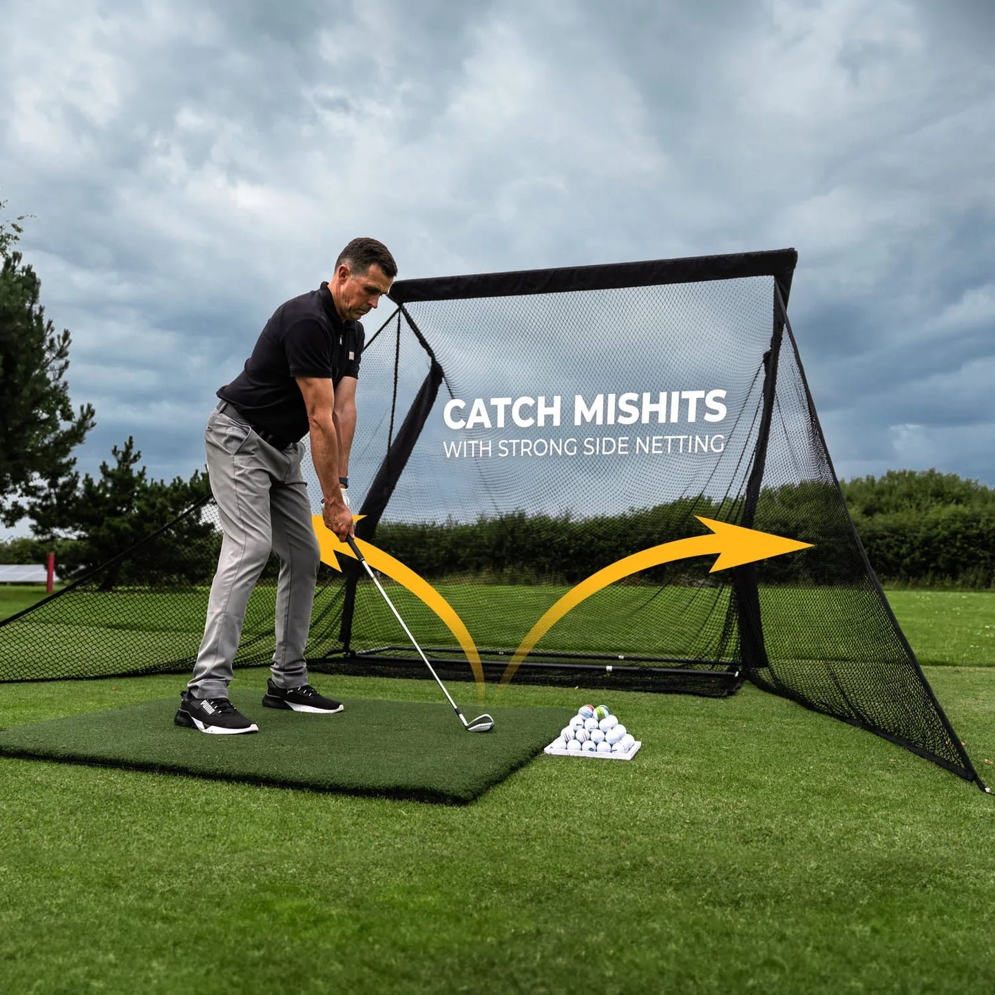 SLX Hybrid Mini Practice Net Bundle