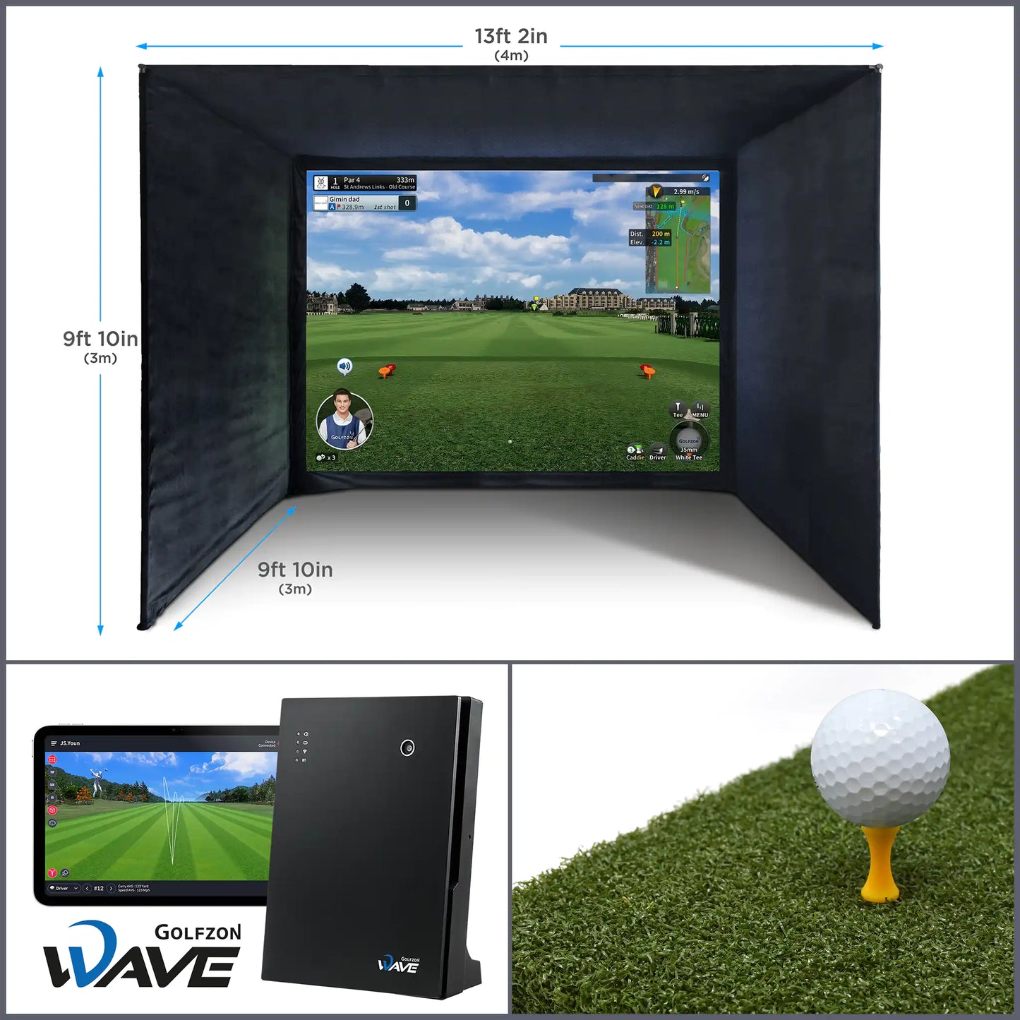 Golfzon Wave & SimSpace Bundle SIM/006