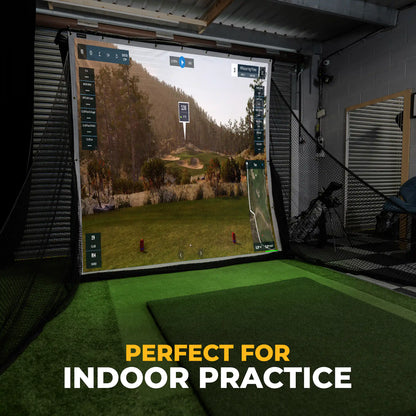 SimSpace Deluxe Practice Net + Impact Screen