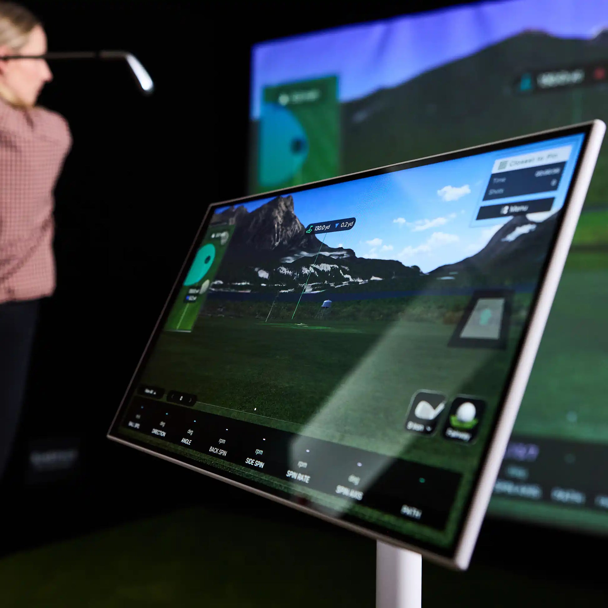 Touchscreen 21.5 inch with Stand – SimSpace Golf Touchscreen 21.5 inch with Stand – SimSpace Golf