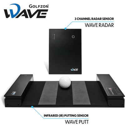 Golfzon Wave Radar & Wave Putt Putting Tray