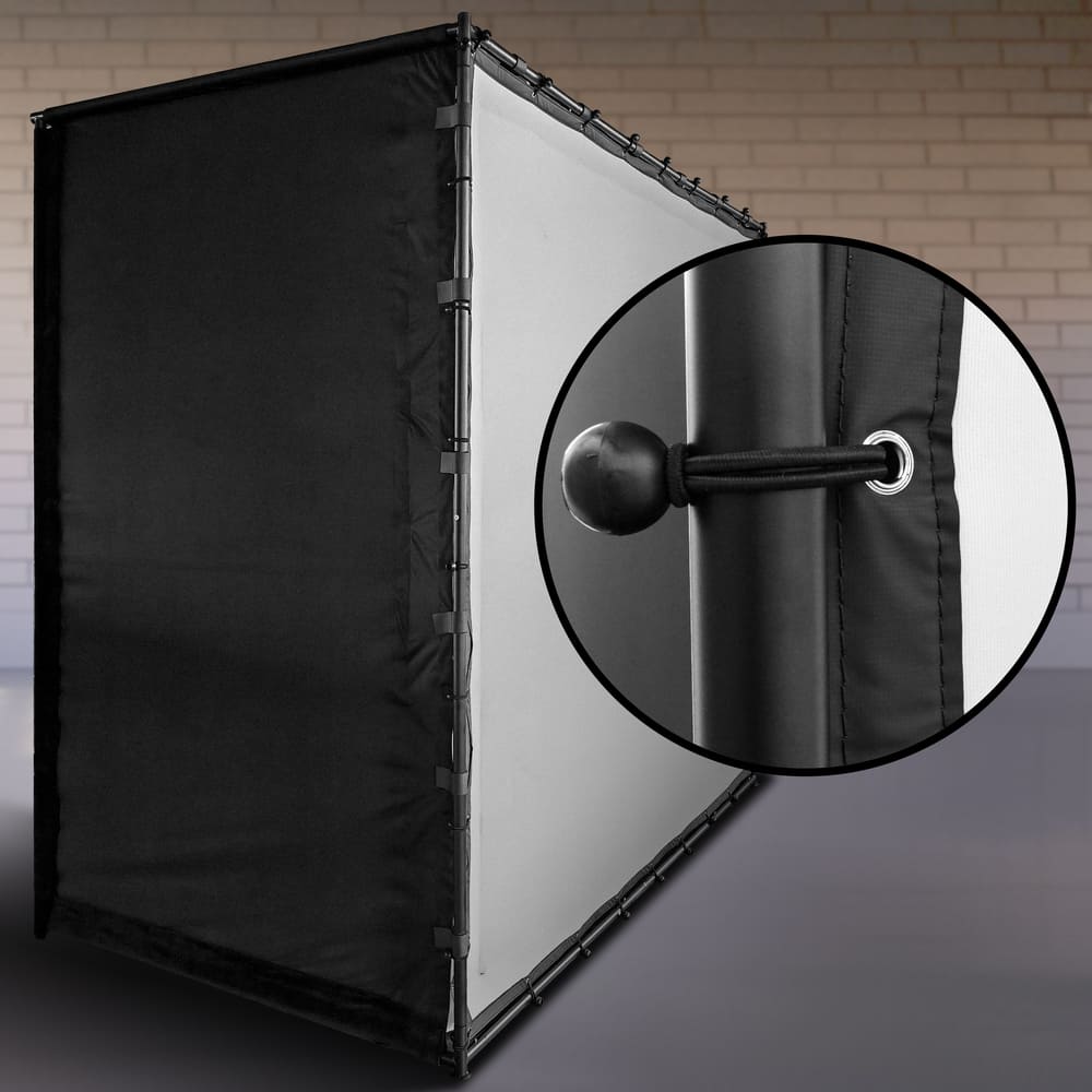 Velour Enclosure & Bungee Tension System