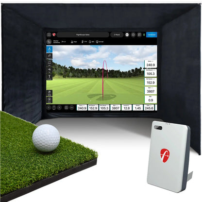 FlightScope Mevo Gen2 Home Simulator Bundle