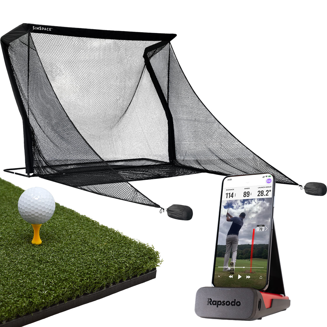 Rapsodo MLM Practice Net Bundle