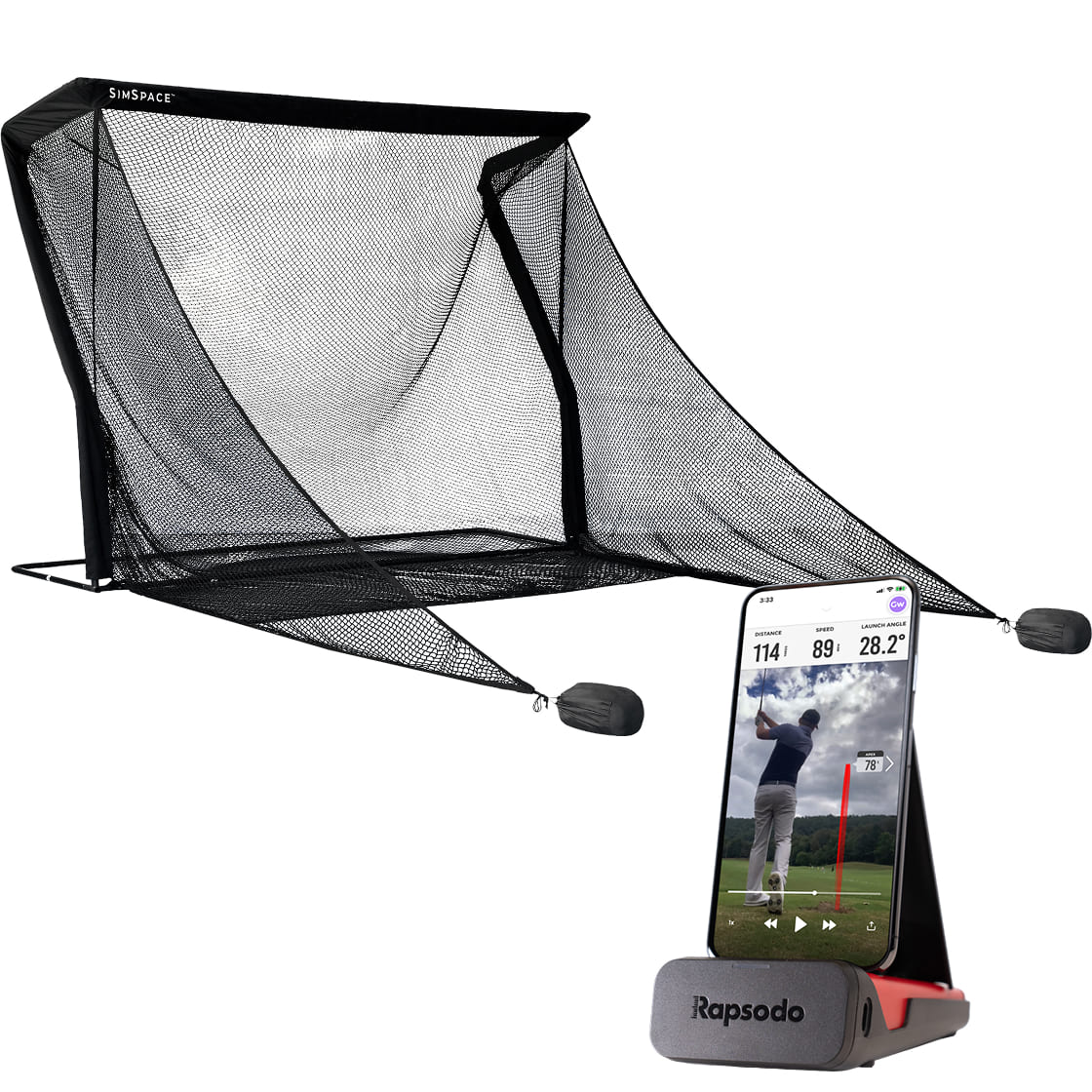 Rapsodo MLM Practice Net Bundle