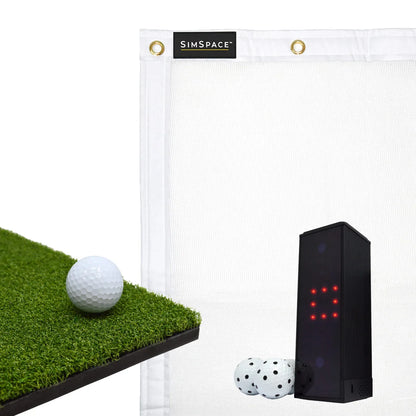 Square Golf Practice Net Bundle