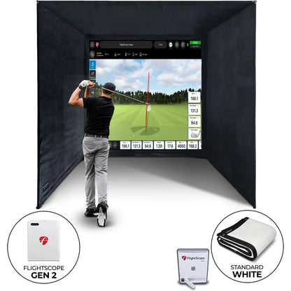 FlightScope Mevo Gen2 Home Simulator Bundle