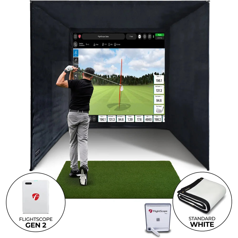 FlightScope Mevo Gen2 Home Simulator Bundle