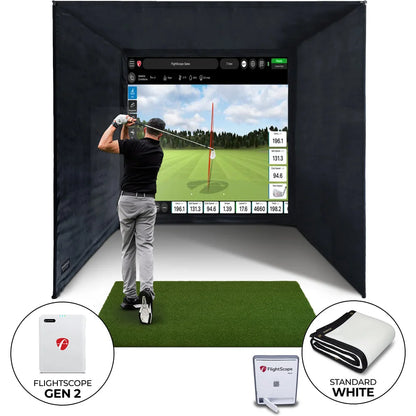 FlightScope Mevo Gen2 Home Simulator Bundle