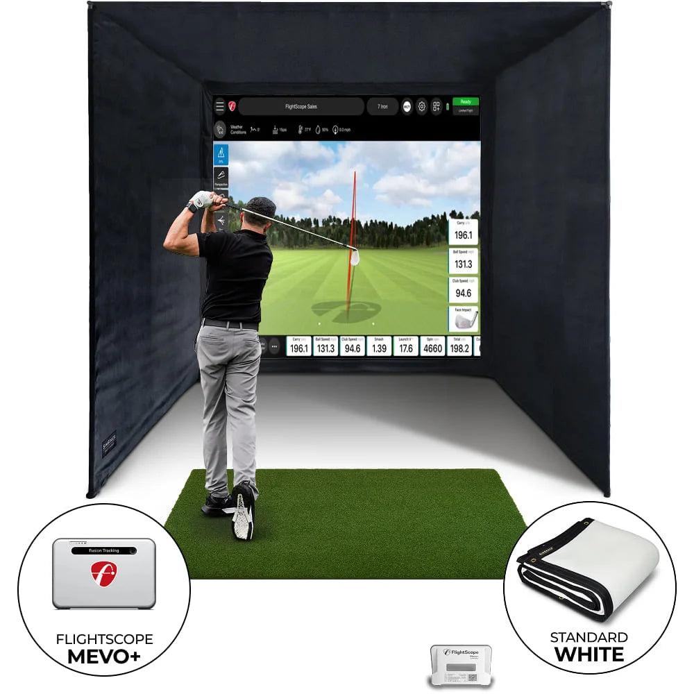 FlightScope Mevo+ Home Simulator Bundle
