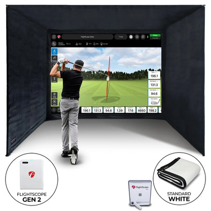 FlightScope Mevo Gen2 Home Simulator Bundle