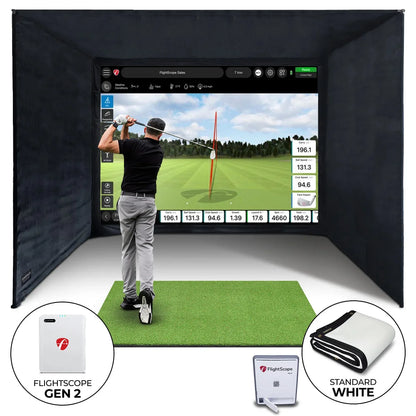 FlightScope Mevo Gen2 Home Simulator Bundle