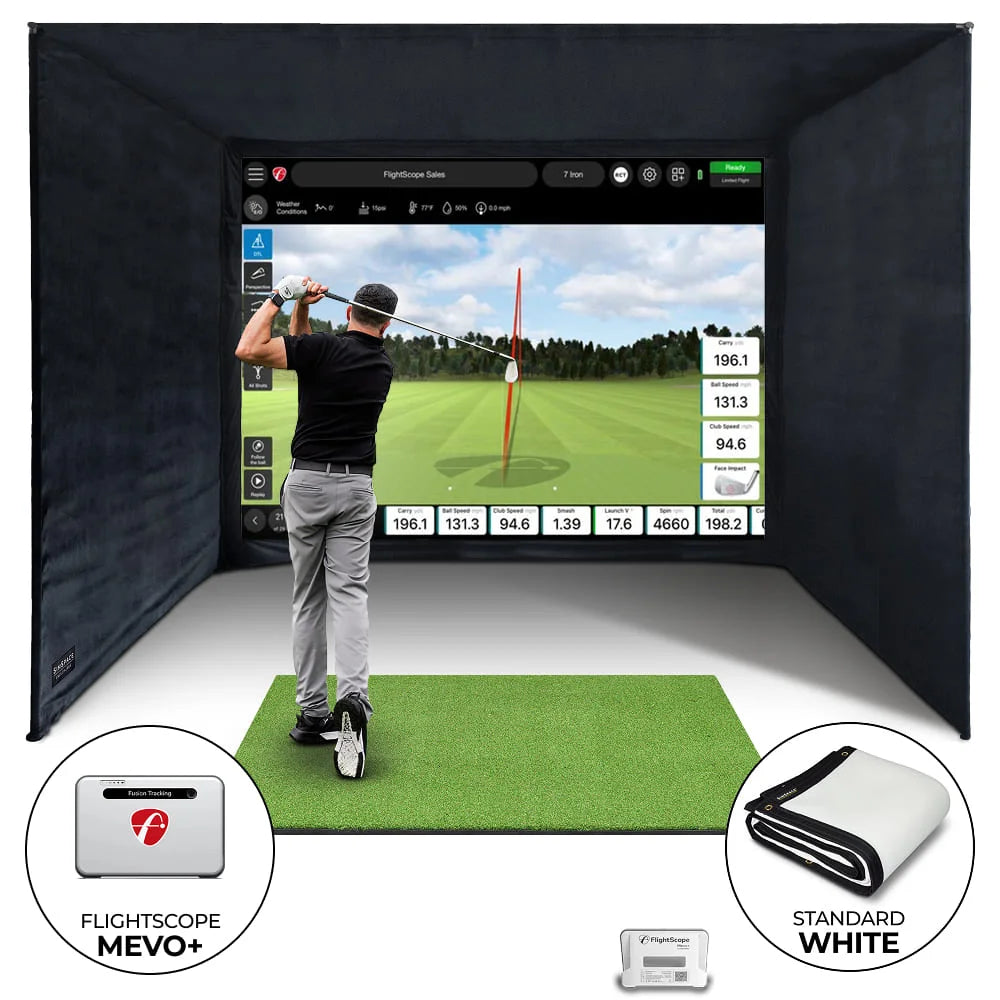 FlightScope Mevo+ Home Simulator Bundle
