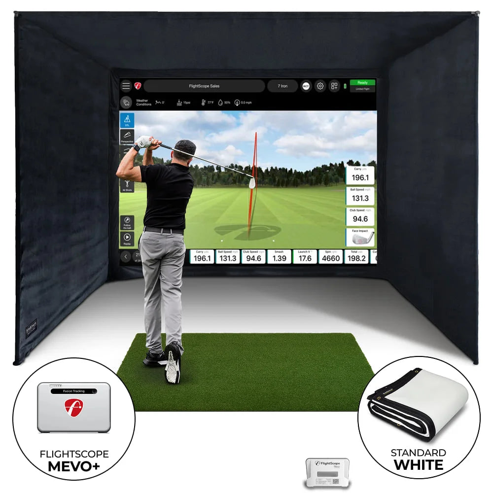 FlightScope Mevo+ Home Simulator Bundle