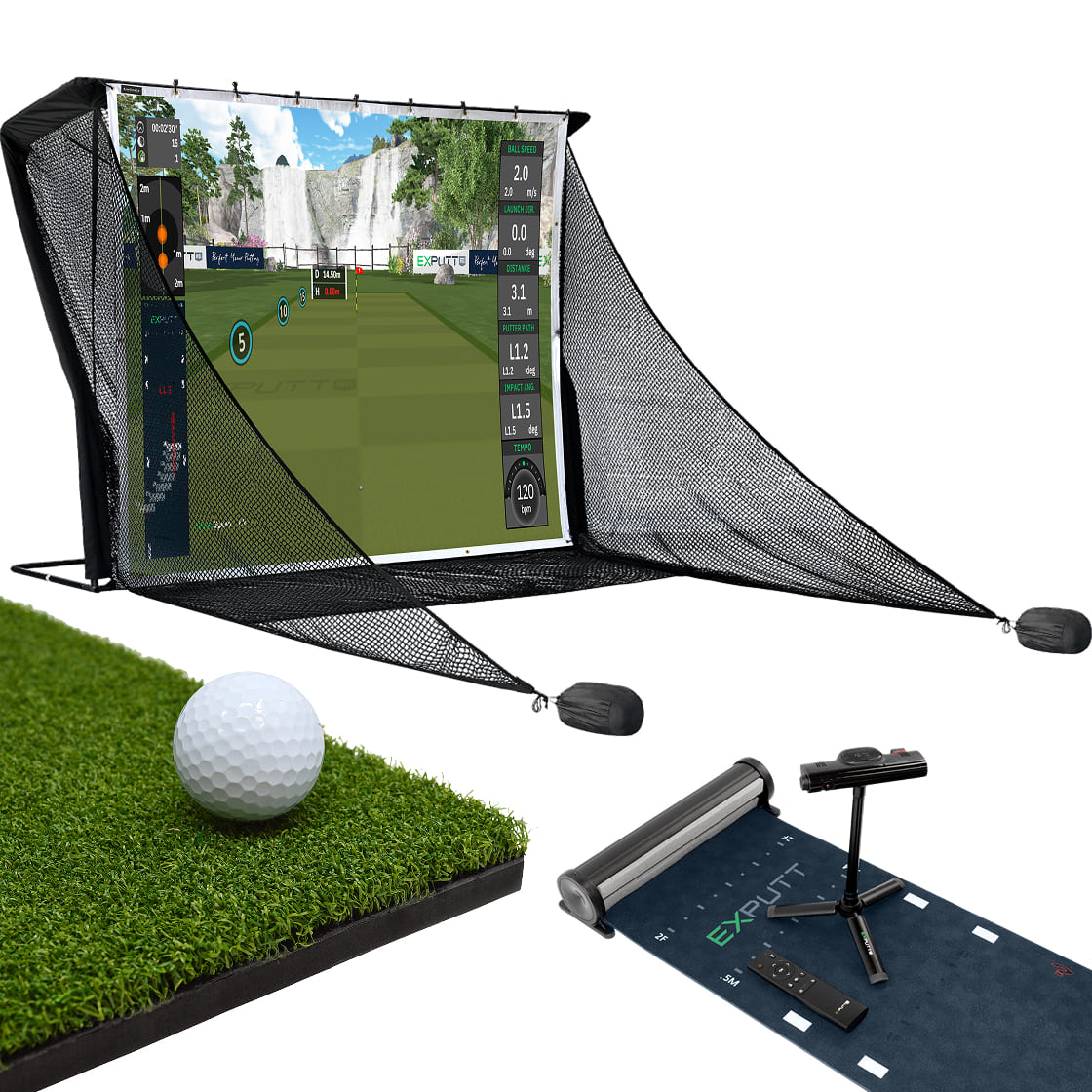 Exputt RG Practice Net Bundle