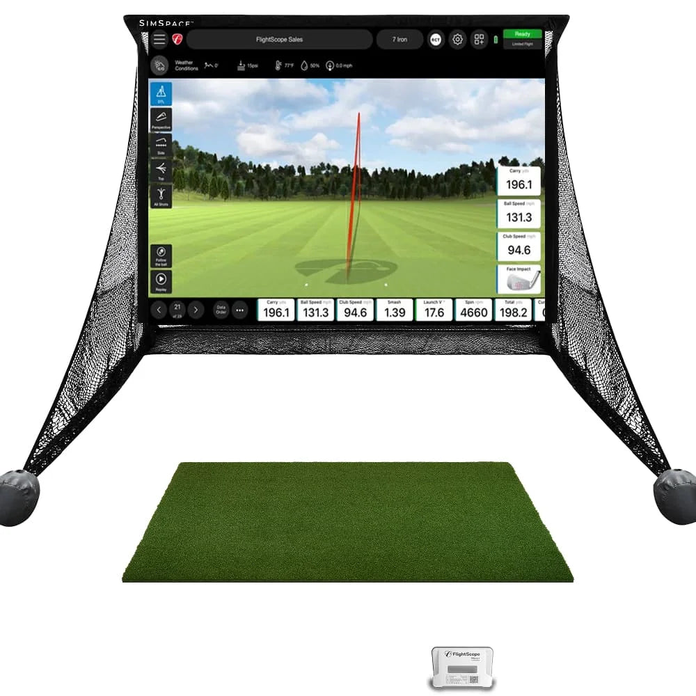 FlightScope Mevo+ Practice Net Bundle