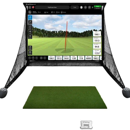 FlightScope Mevo+ Practice Net Bundle