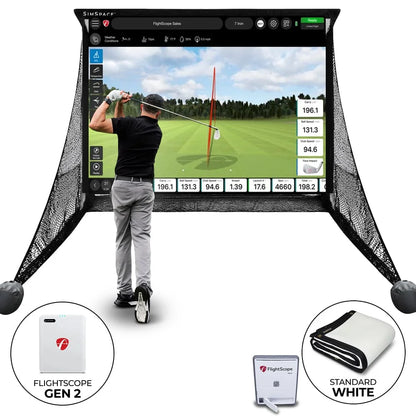 FlightScope Mevo Gen2 Practice Net Bundle