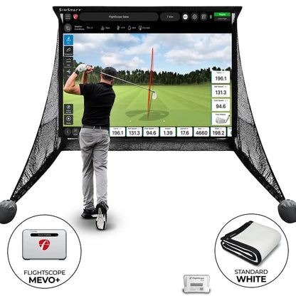 FlightScope Mevo+ Practice Net Bundle