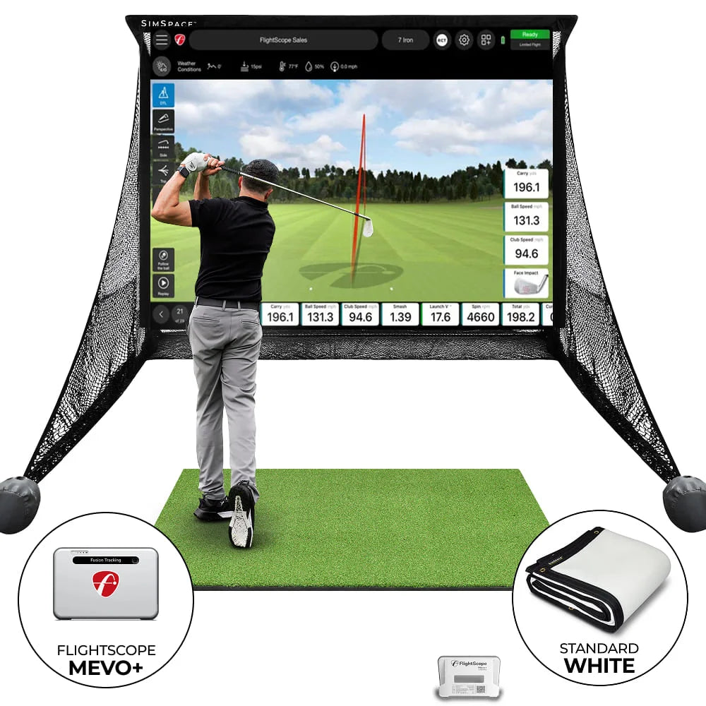 FlightScope Mevo+ Practice Net Bundle