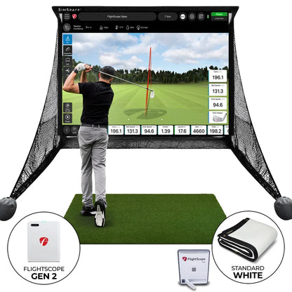 FlightScope Mevo Gen2 Practice Net Bundle