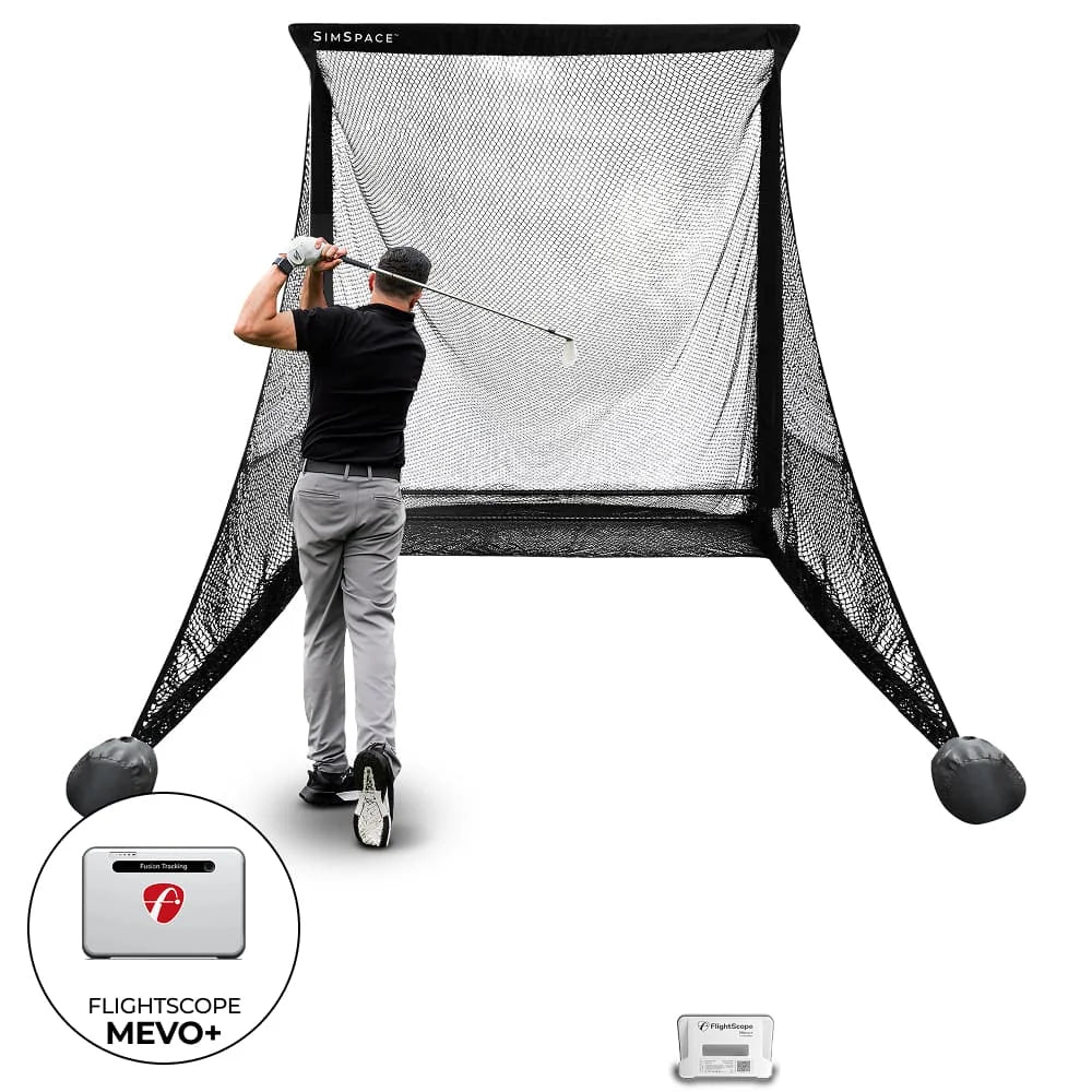 FlightScope Mevo+ Practice Net Bundle