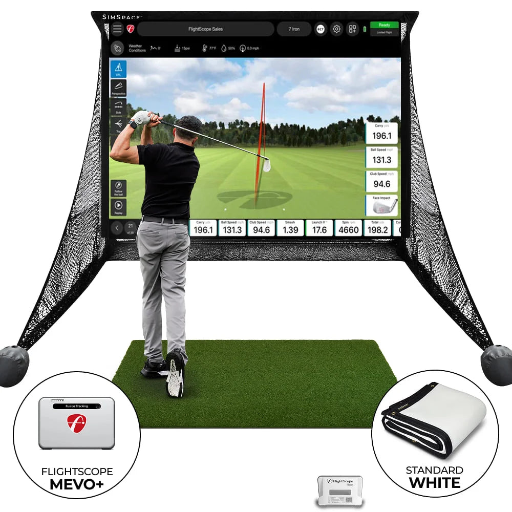 FlightScope Mevo+ Practice Net Bundle