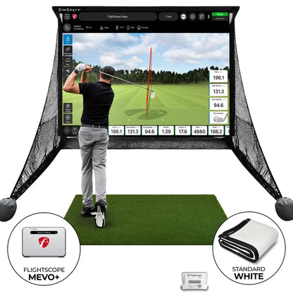 FlightScope Mevo+ Practice Net Bundle