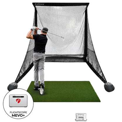 FlightScope Mevo+ Practice Net Bundle