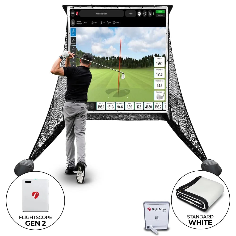 FlightScope Mevo Gen2 Practice Net Bundle